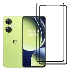 Two Pack 9d Glass Screen Protector For OnePlus Nord CE 3 Lite.