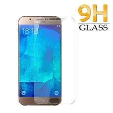 Screen Protector For Samsung A8 Duos (2018) UK Tempered Glass Crystal Clear Scratch Resistant- (2 Pack)