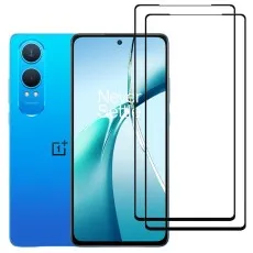 2 Pack 9d Glass Screen Protector For OnePlus Nord CE4 Lite.