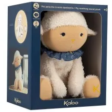 A compact, white noise machine and its micro-USB cable are shown on a white background.