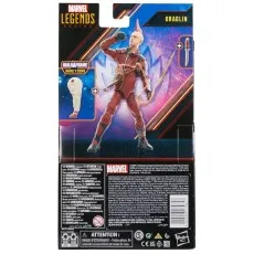 Back of a Kraglin action figure box, showing the figure, accessories, and a build-a-figure piece