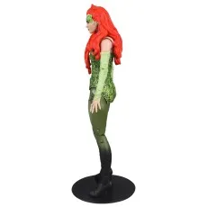 A Poison Ivy action figure is shown from the side, standing on a black base