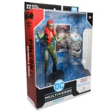 An angled view of a McFarlane Toys DC Multiverse Poison Ivy action figure in its box.