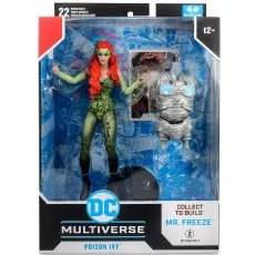 Packaging for a Poison Ivy figure, showing her and a Mr. Freeze torso build-a-figure piece.