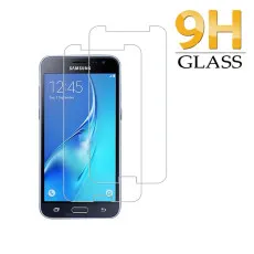 Samsung J3 2016 Screen Protector UK Tempered Glass Ultra Thin, Anti-Scratch, 9H Hardness - (2 Pack)