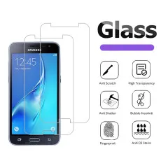 Samsung J3 2016 Screen Protector UK Tempered Glass Ultra Thin, Anti-Scratch, 9H Hardness - (2 Pack)