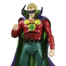 A close-up of the Alan Scott Green Lantern action figure.