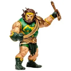 A detailed shot of the Kalibak action figure in its green and gold armor..