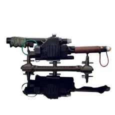 The Ghostbusters Neutrona Wand replica is shown in two different views.