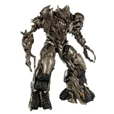 A Transformers Megatron action figure, showing the full body with a rust-like texture..