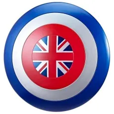 A replica of Captain Carter's shield, featuring the Union Jack design.