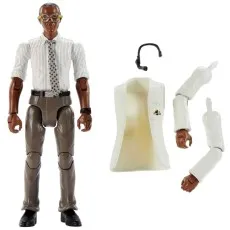 A John Raymond Arnold action figure with detachable white lab coat, arms, and headset.