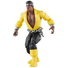 The Marvel Legends Luke Cage Power Man action figure in a dynamic pose..