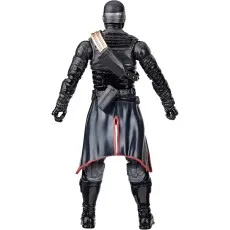 A posed, back-facing shot of the Cobra Iron Grenadier figure against a white background