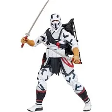 A Storm Shadow figure holding two swords in a fighting stance