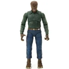 The Wolfman action figure by NECA, with detailed sculpts of his fur and clothes.