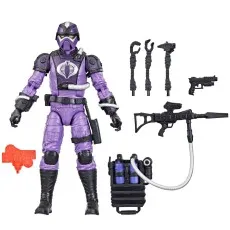 A G.I. Joe Classified Series Cobra Techno-Viper action figure with all its accessories
