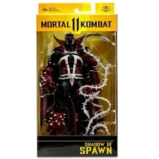 The Spawn action figure from Mortal Kombat 11, still sealed in its original box.