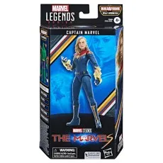 Marvel Legends Series Captain Marvel action figure box for The Marvels film