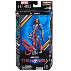 Marvel Legends Series Ms. Marvel action figure box from The Marvels film