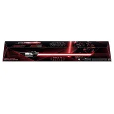 The long, horizontal box for a Star Wars Darth Vader Force FX Elite Lightsaber.