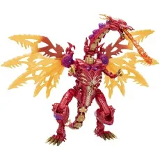 The Transformers Legacy Evolution Predacon Megatron figure in red dragon mode.