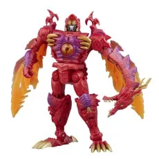The Transformers Predacon Megatron figure in robot mode, with its dragon arm detached..