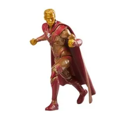 The Marvel Legends Adam Warlock figure in a running or charging pose.