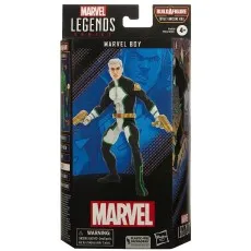The front of the Marvel Legends Series Marvel Boy action figure box, featuring the character art.