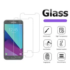 Samsung J3 Emerge Screen Protector Oleophobic Coating, Crystal Clear, Ultra Thin Tempered Glass  (2 Pack)