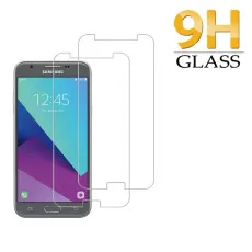 Samsung J3 Emerge Screen Protector Oleophobic Coating, Crystal Clear, Ultra Thin Tempered Glass  (2 Pack)