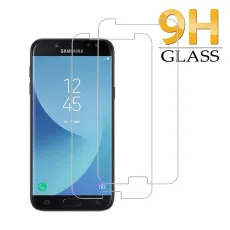 Samsung J5 2017 Screen Protector Scratch Resistant, 9H Hardness, High Transparency Tempered Glass - (2 Pack)