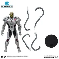 DC Multiverse Brainiac action figure from Injustice 2 with tentacles and display stand.