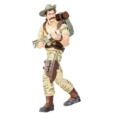 G.I. Joe Recondo figure in desert camo, wearing a hat and backpack, holding a rifle.