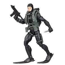 G.I. Joe Classified Series Action Sailor Recon Diver figure in a black wetsuit, holding a rifle and knife