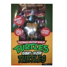 Box for the 15-inch Giant-Sized Teenage Mutant Ninja Turtles Raphael action figure with accessories.