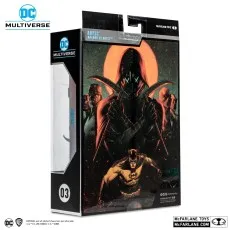 Side of the DC Multiverse Abyss collector edition box, featuring Batman vs. Abyss art.