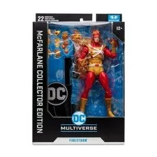 McFarlane DC Multiverse Firestorm figure, Crisis on Infinite Earths edition, showing figure in packaging.