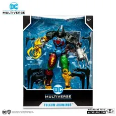 The DC Multiverse Fulcum Abominus action figure in its retail packaging with a clear window..