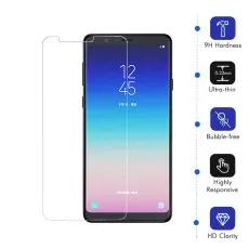 Screen Protector For Samsung A8 Star (2018) 9H Hardness Ultra Thin Tempered Glass - (2 Pack)