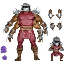 TMNT four-armed Shredder Clone figure with baby clone and accessories..