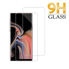 Tempered Glass For Samsung Note 9 Screen Protector Scratch Resistant, 9H Hardness, High Transparency - (2 Pack)