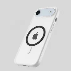 High-quality, White translucent MagSafe case for the iPhone 17 Air