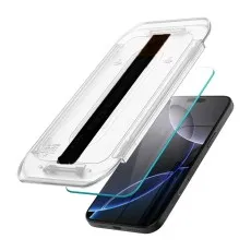 iPhone 16 Pro Max screen protector kit with 1 glass and installer box.