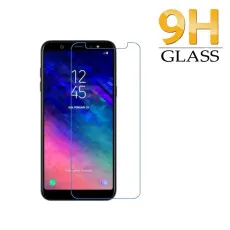 Samsung A6s 2018 Screen Protector Bubble Free Tempered Glass Case Friendly - (2 Pack)