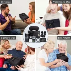 Mens Birthday Gifts Box – Luxury Hamper Gift Set for Dad, Husband and Boyfriend