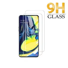 Screen Protector For Samsung A80 Crystal Clear Tempered Glass For SM-A805F SM-A8050 - (2 Pack)