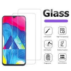 Samsung M10 Screen Protector UK Ultra Thin Tempered Glass Case Friendly Oleophobic Coating - (2 Pack)