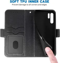 Huawei P30 Pro Wallet Case (2019) – PU Leather Flip Stand Cover UK
