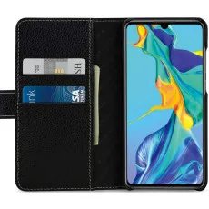 Huawei P30 Case 2019 Synthetic Leather Card Slots Wallet Flip Cover